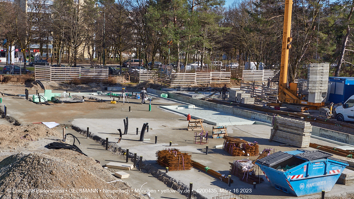 16.03.2023 - Haus für Kinder in der Quiddestraße 3 in Neuperlach